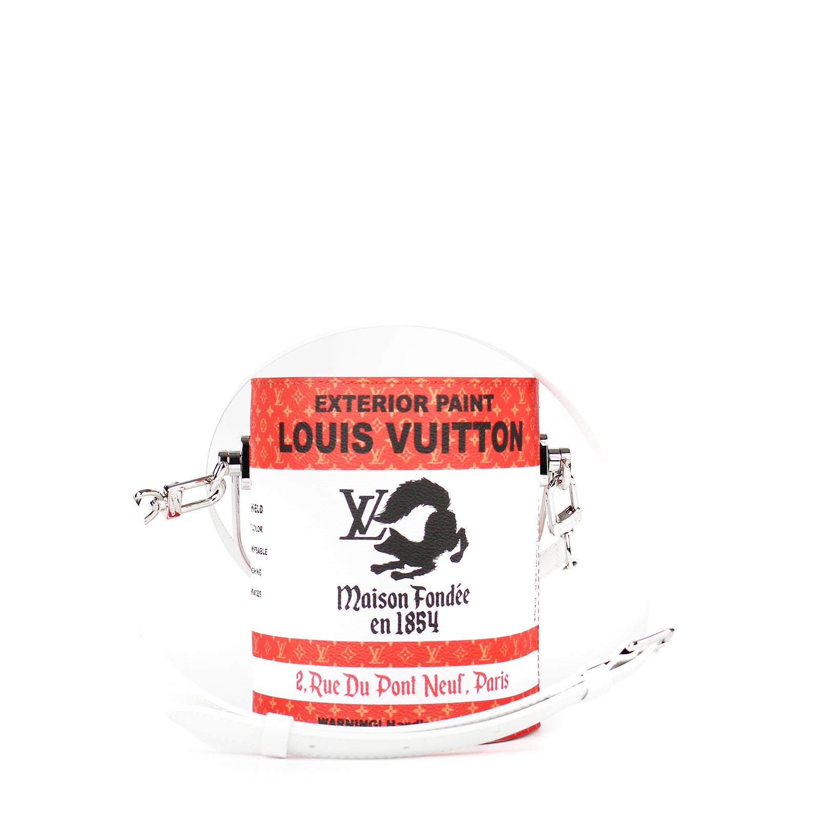 LOUIS VUITTON - Sac LV Paint Can rouge