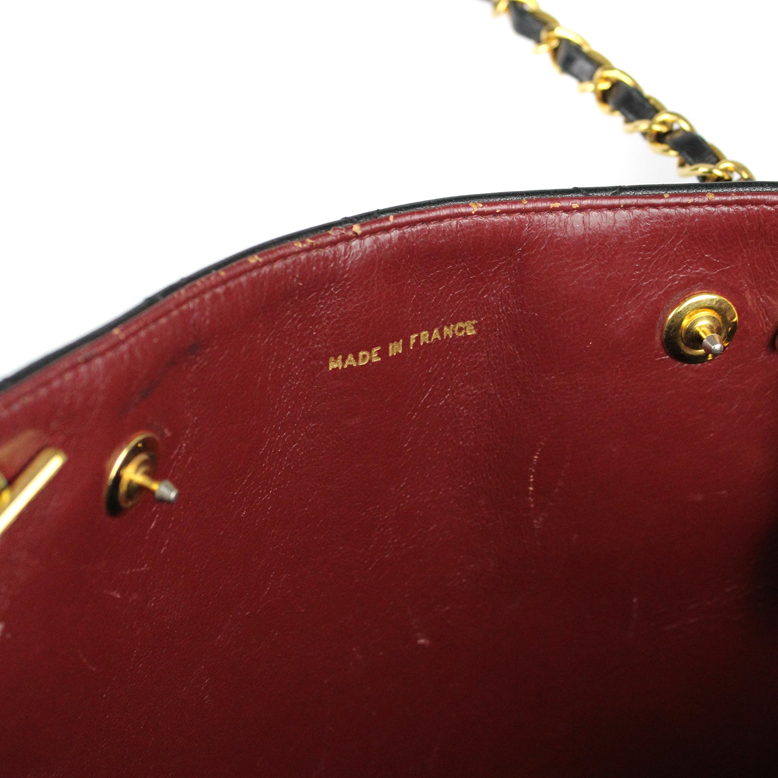 CHANEL - Sac cabas plat vintage