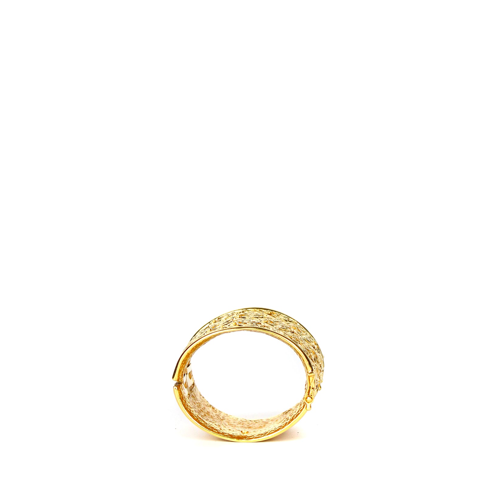 CHANEL - Gold-plated cuff