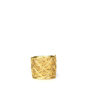 CHANEL - Gold-plated cuff