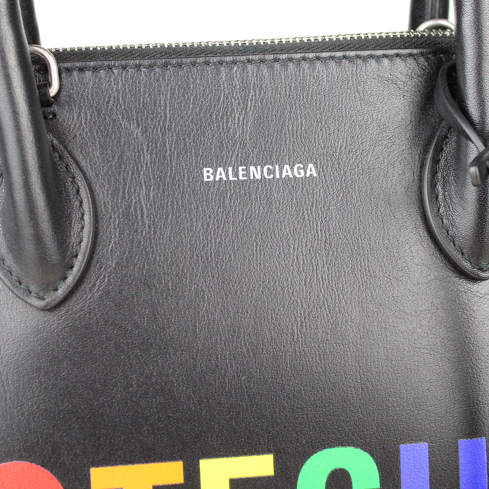BALENCIAGA - “I LOVE TECHNO” City Bag