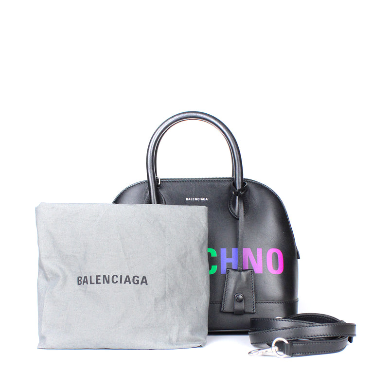 BALENCIAGA - Sac Ville "I LOVE TECHNO"