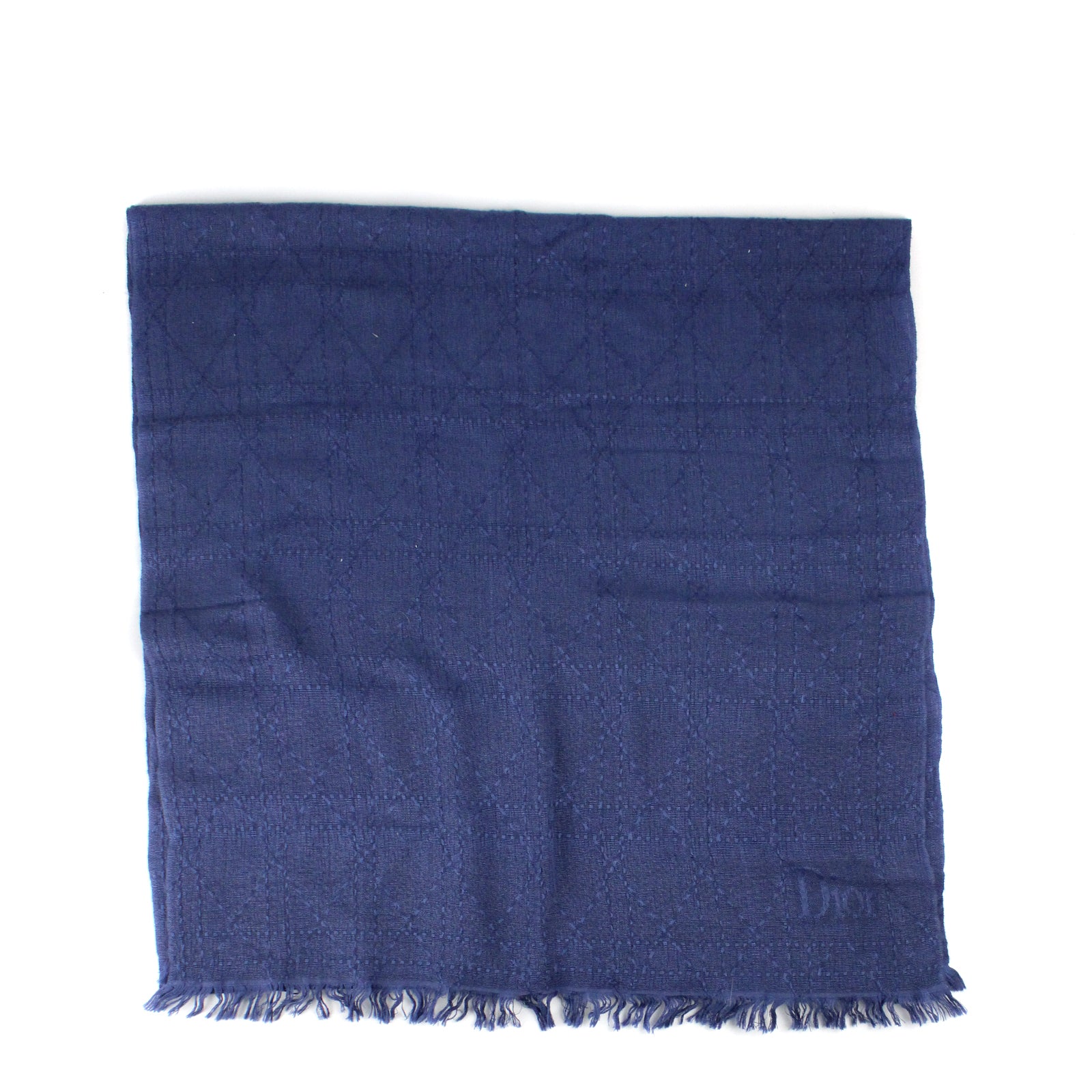 DIOR - Écharpe en laine et soie