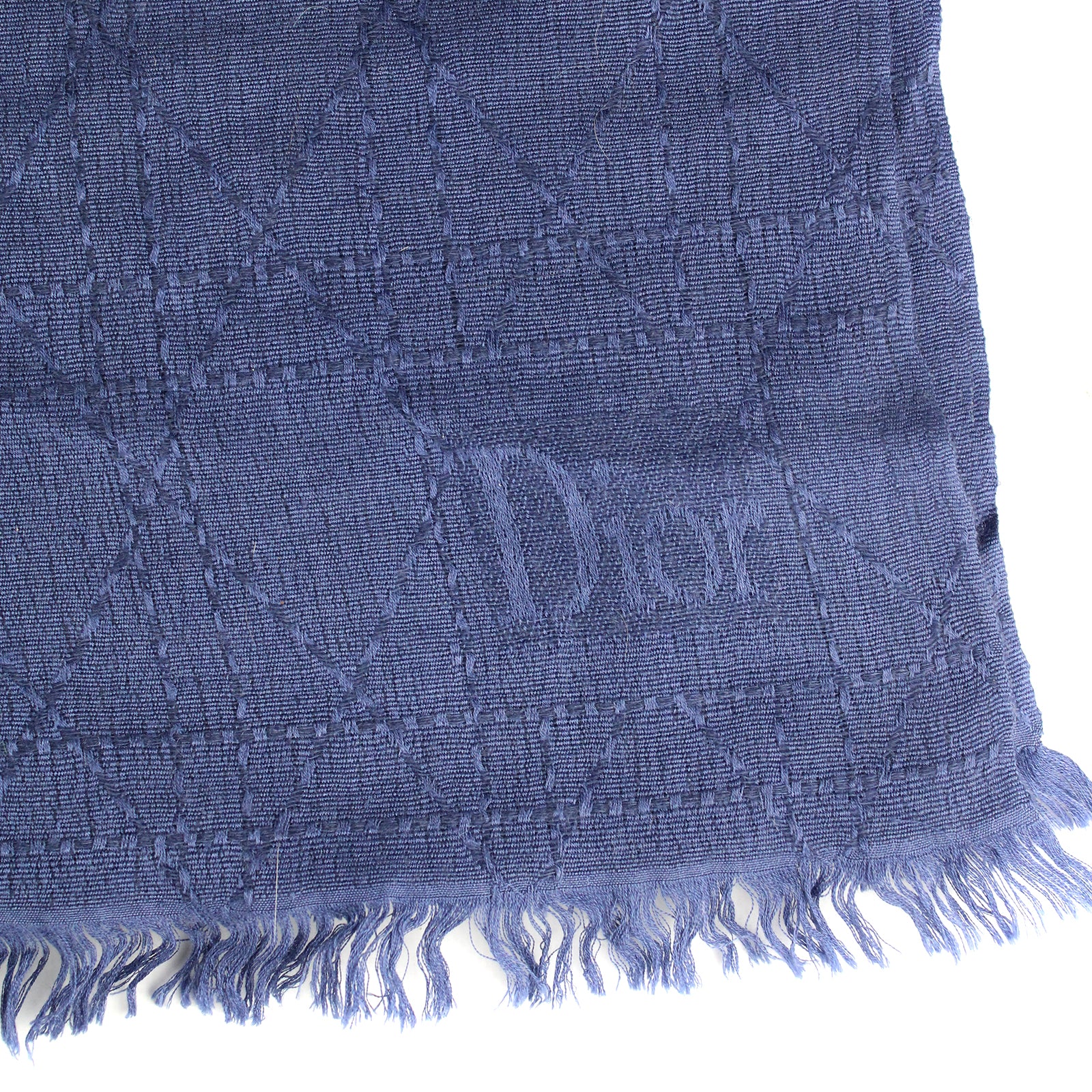 DIOR - Écharpe en laine et soie