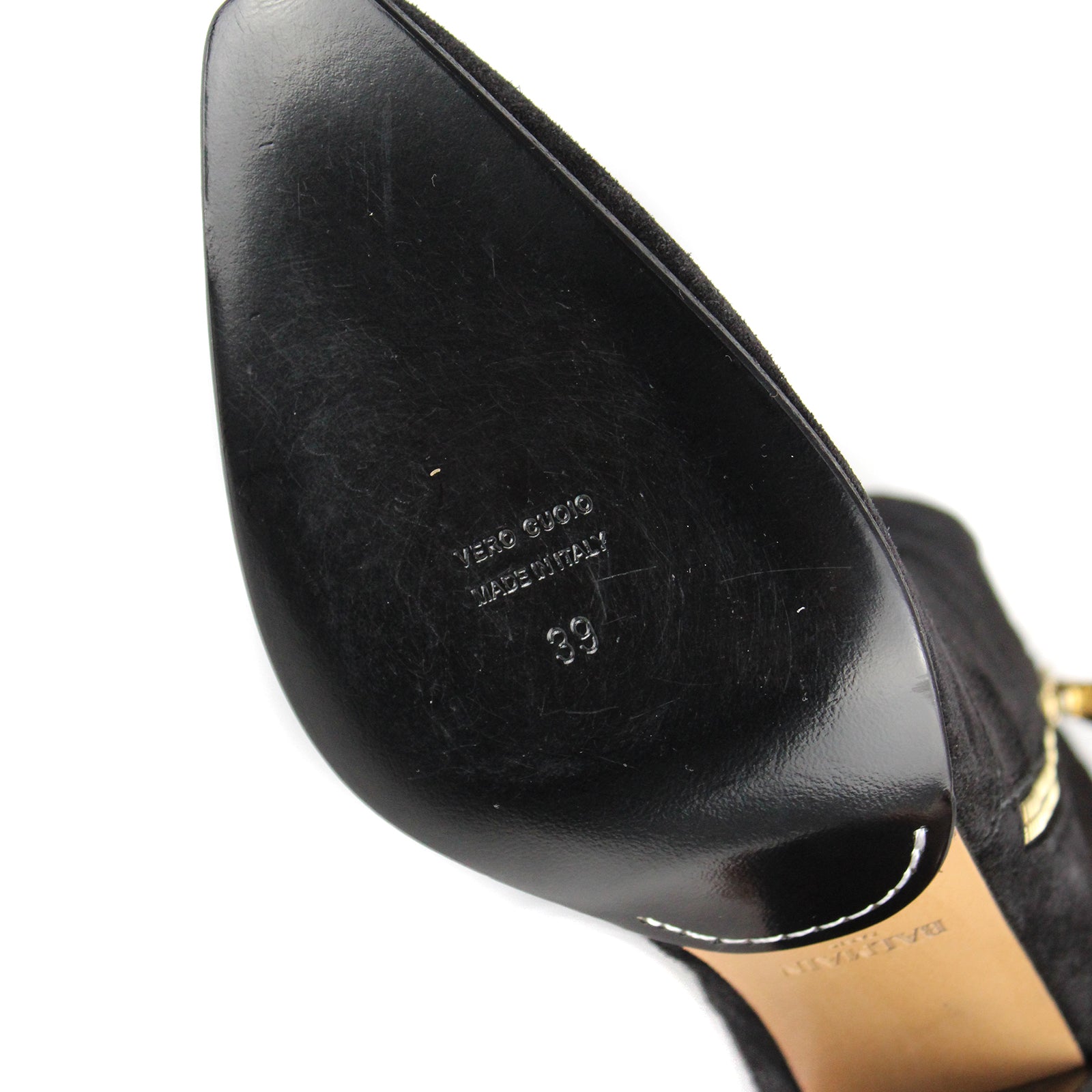 BALMAIN - Bottines en daim (T39)