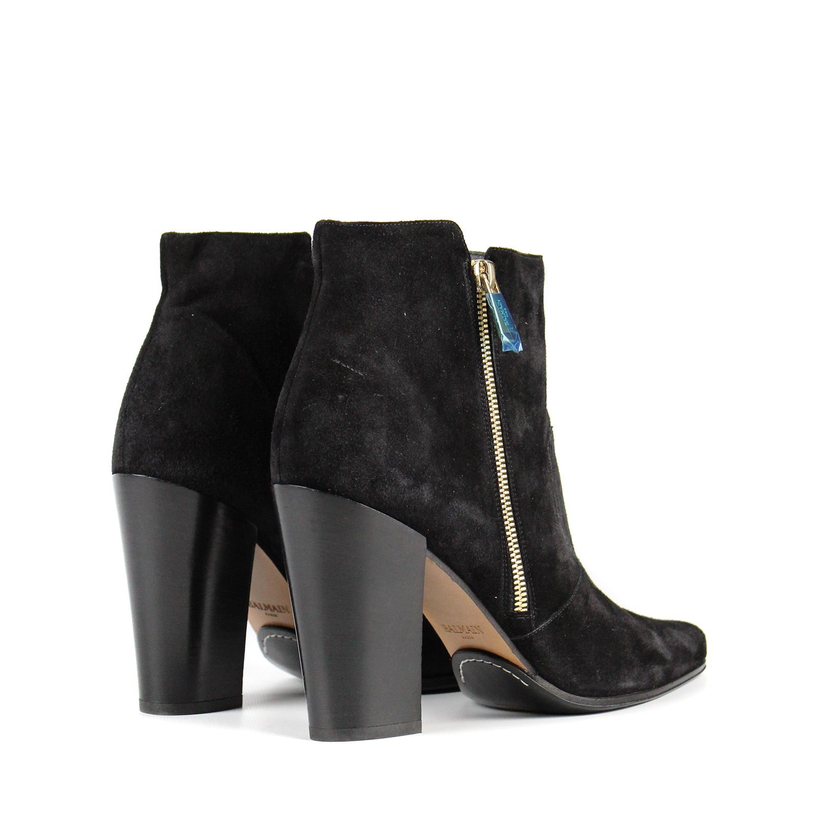 BALMAIN - Bottines en daim (T39)