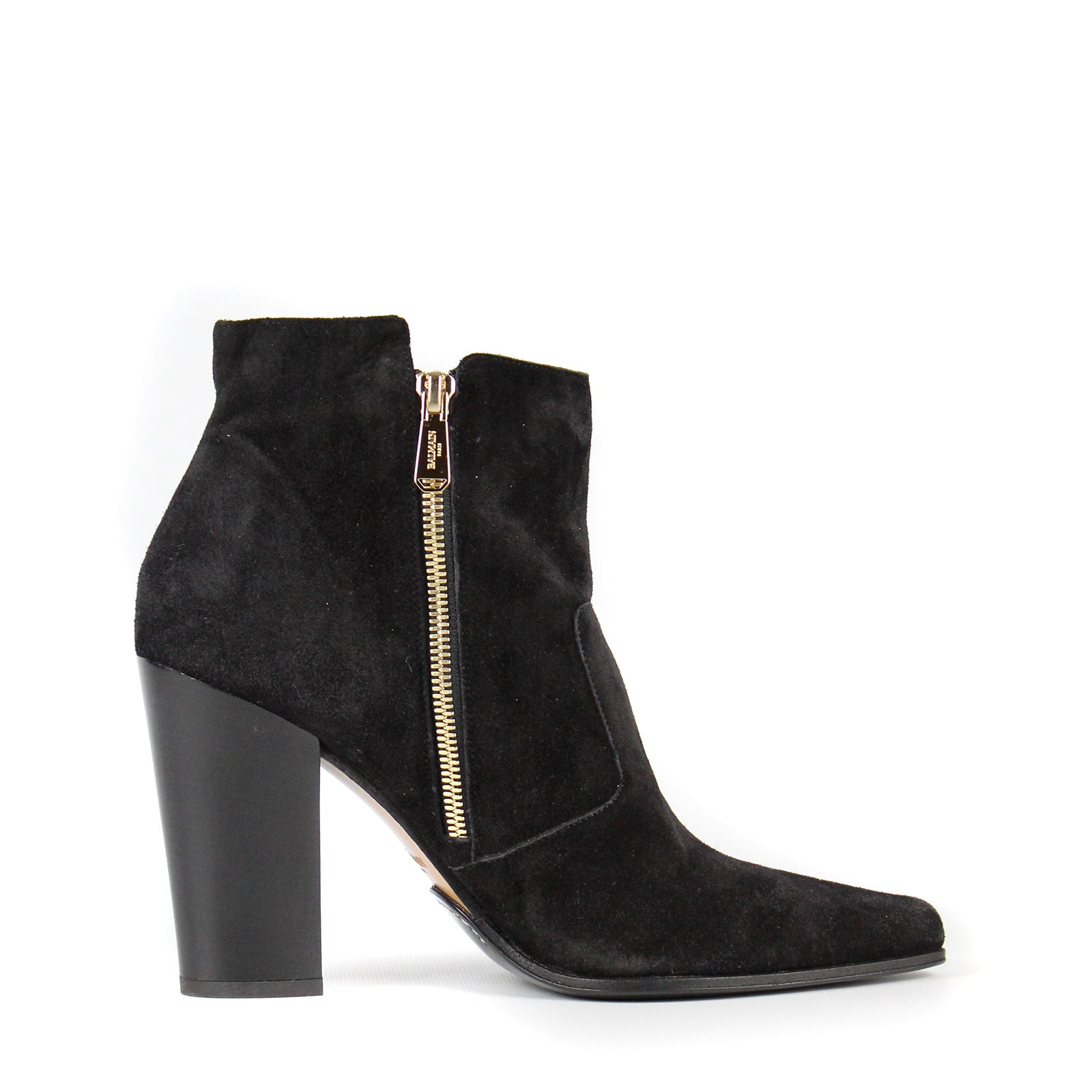 BALMAIN - Bottines en daim (T39)