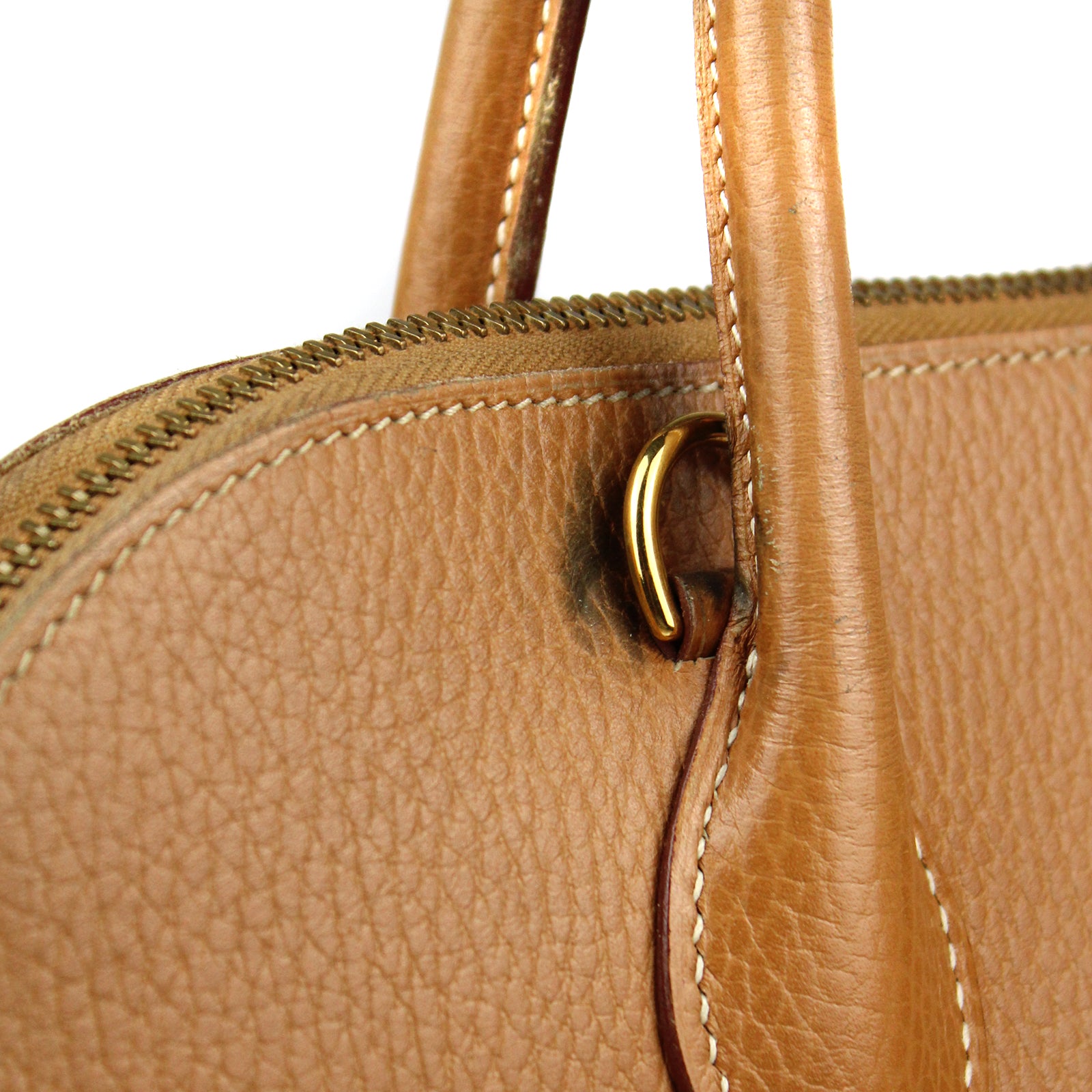 HERMÈS - Bolide leather handbag