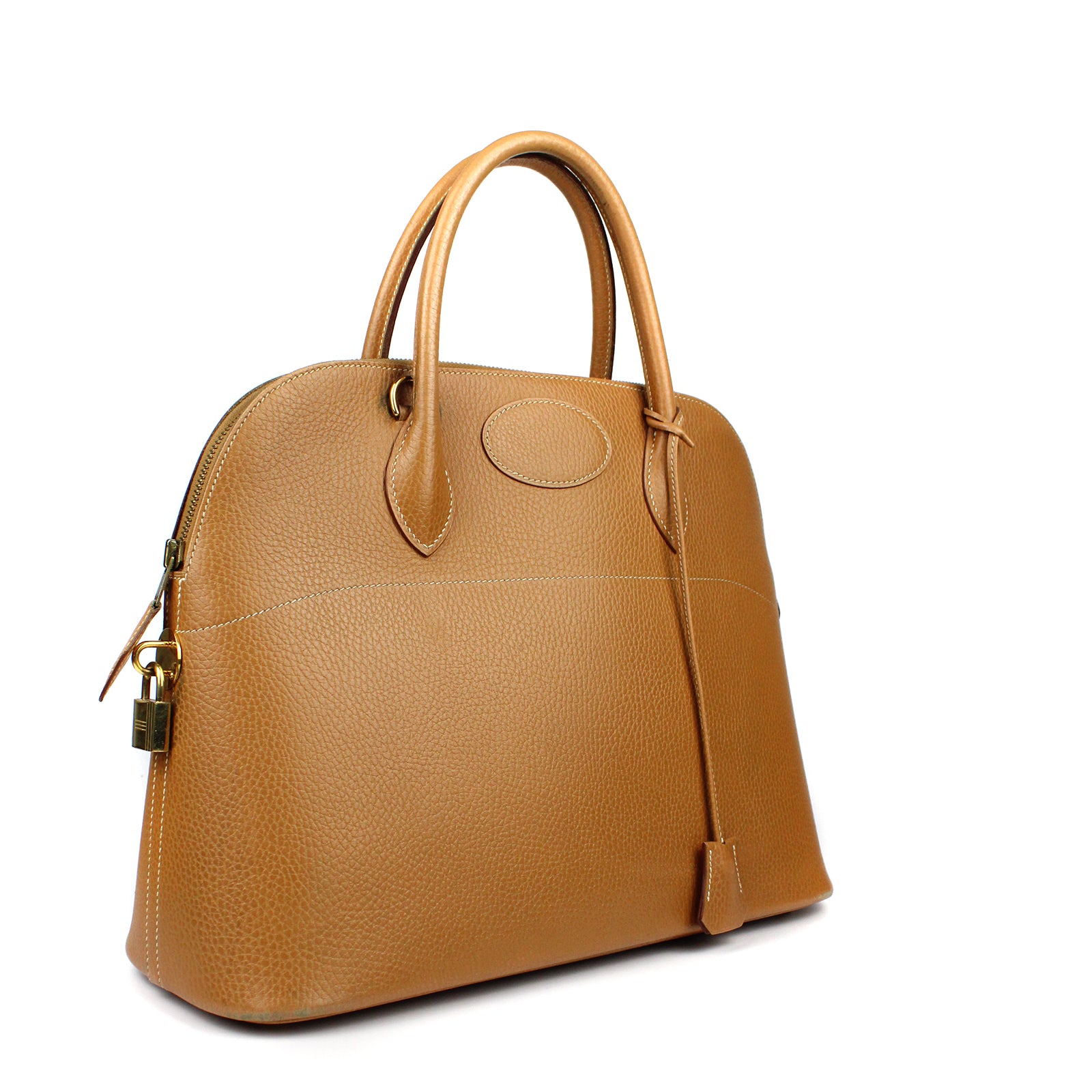 HERMÈS - Bolide leather handbag