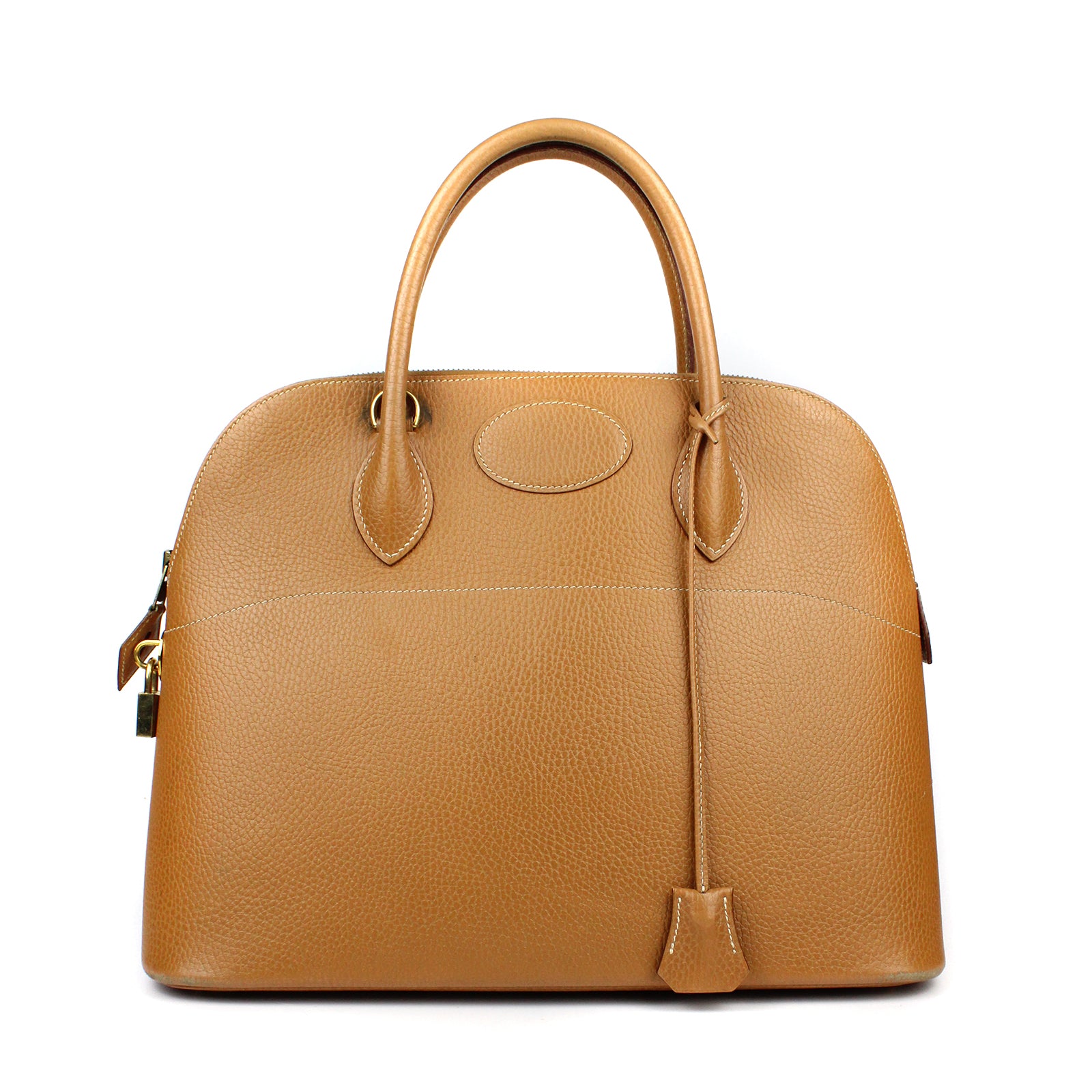 HERMÈS - Bolide leather handbag