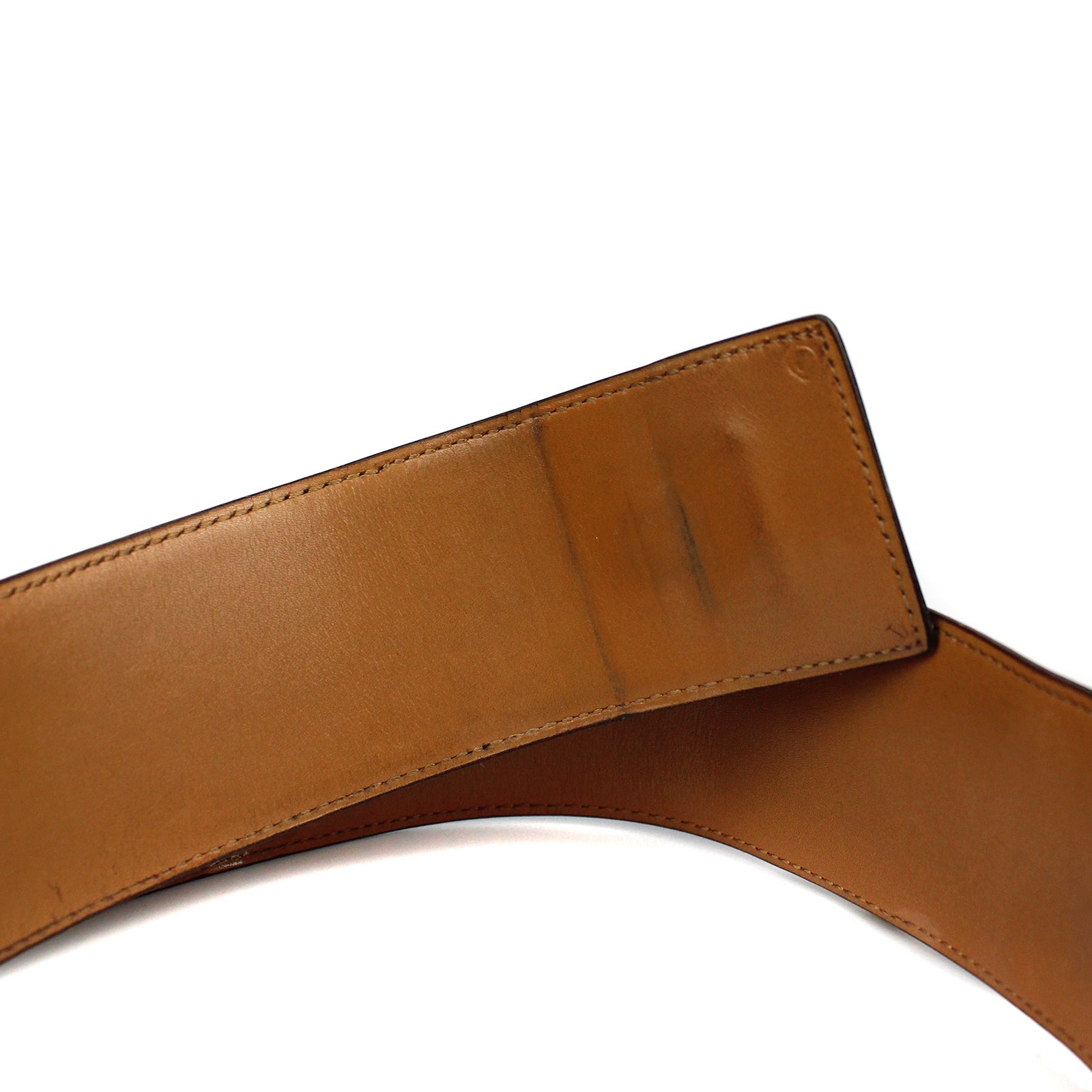 HERMÈS - Dog Collar Belt (T75)