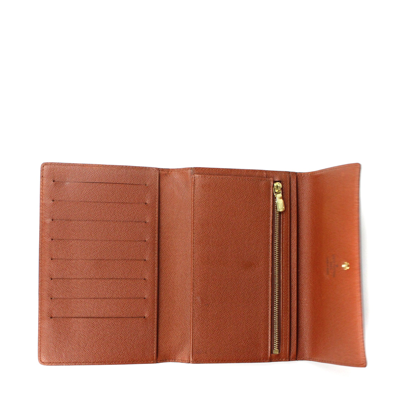 LOUIS VUITTON - Portefeuille Passeport monogramme