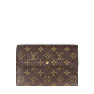 LOUIS VUITTON - Portefeuille Passeport monogramme