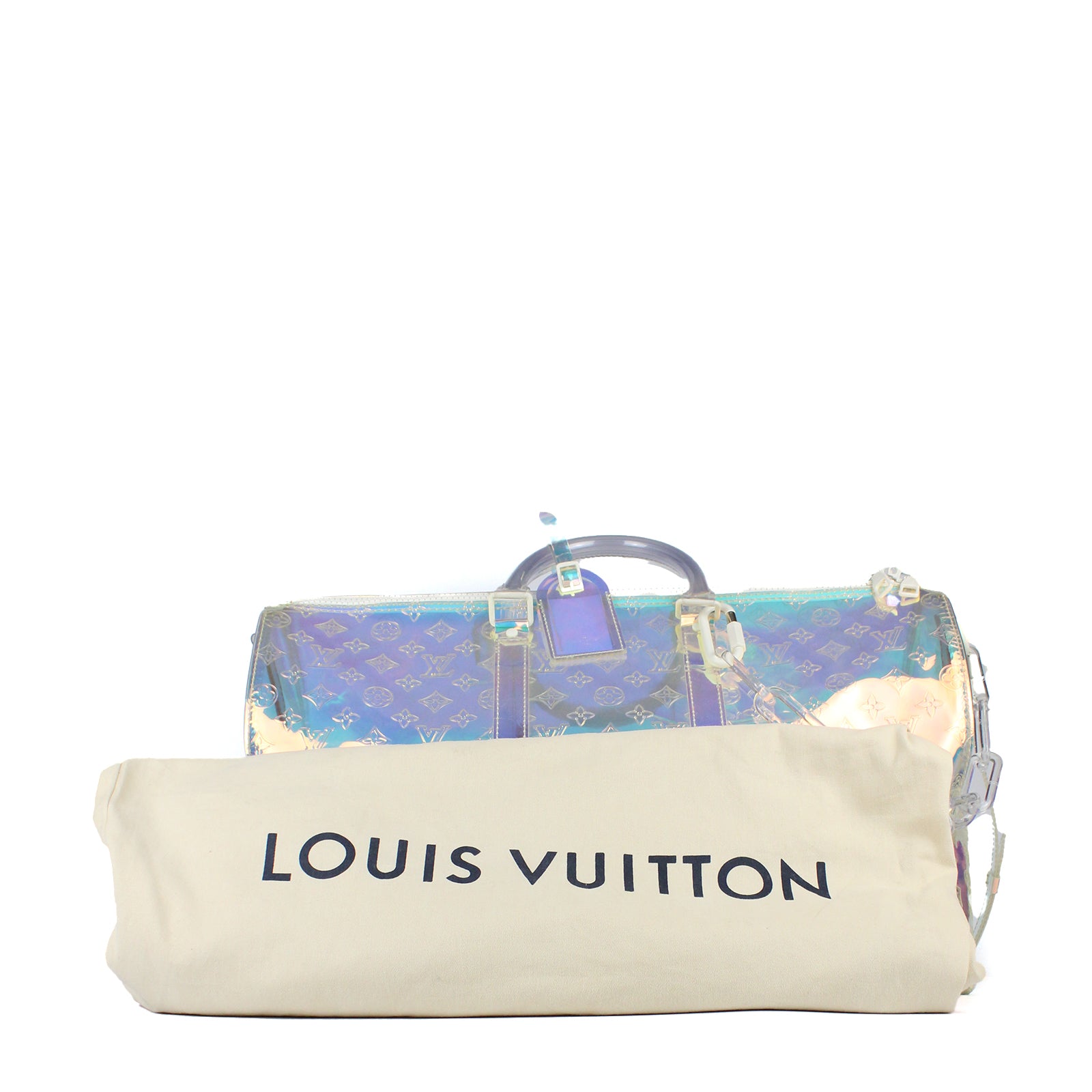 LOUIS VUITTON - Sac Keepall 50 Prism édition limitée
