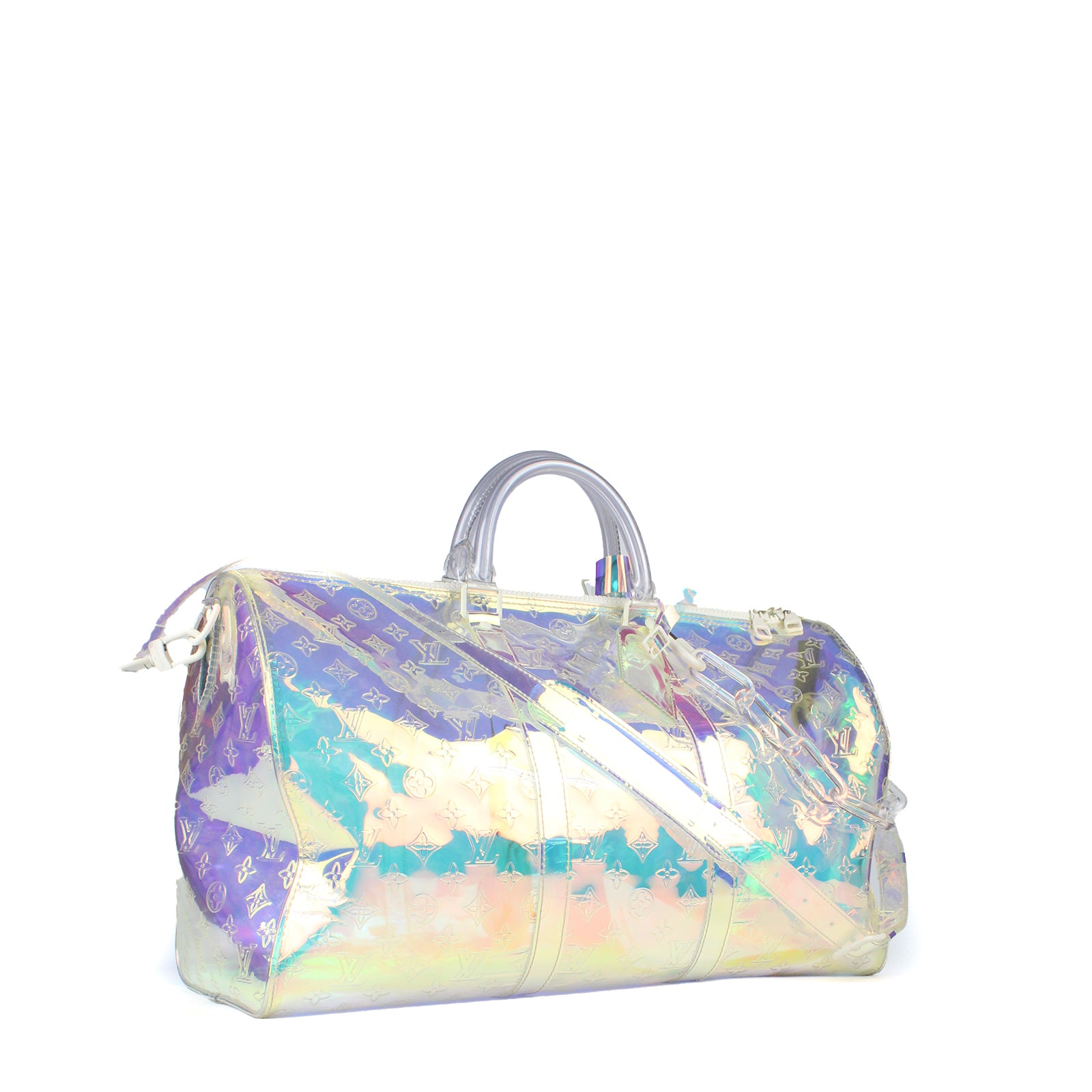 LOUIS VUITTON - Sac Keepall 50 Prism édition limitée