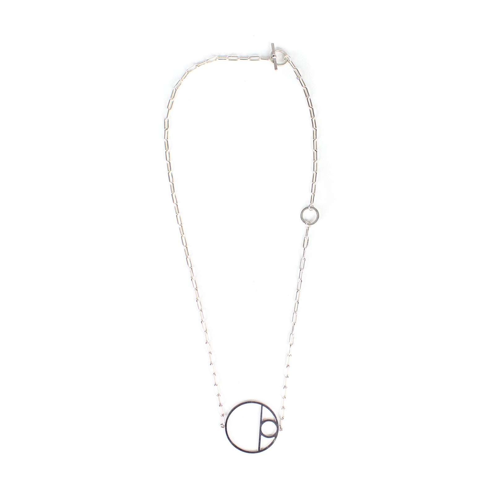 HERMÈS - Chaine d’Ancre long necklace in silver