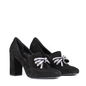SAINT LAURENT - Rhinestone pumps (T36.5)