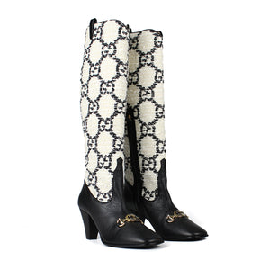 GUCCI - Zumi tweed boots (T38.5)