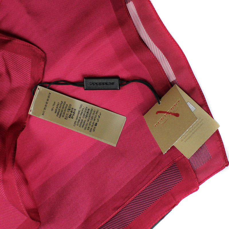 BURBERRY - Foulard en soie