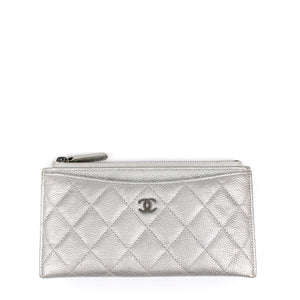 CHANEL - Portefeuille Zip classique