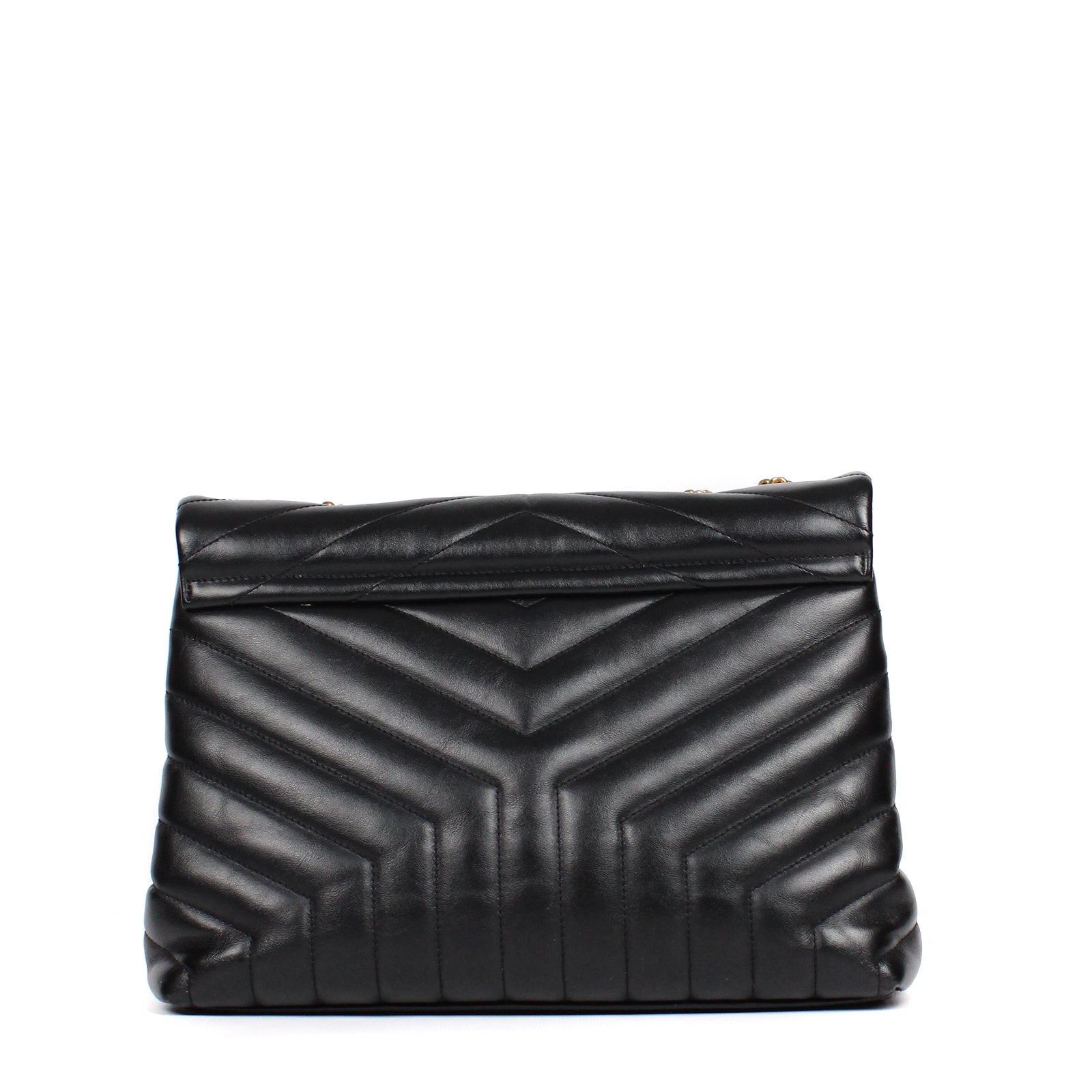 SAINT LAURENT - Loulou medium en cuir matelassé