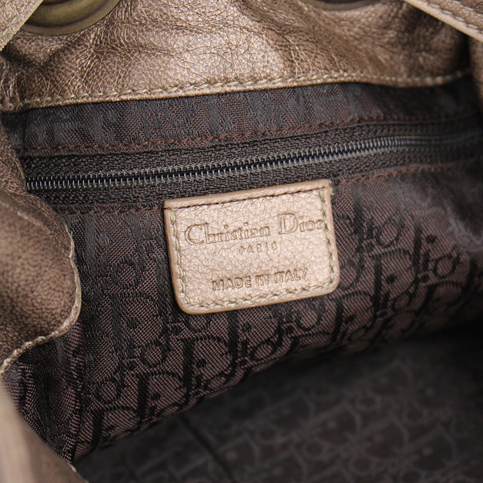 DIOR - Sac sceau cannage vintage