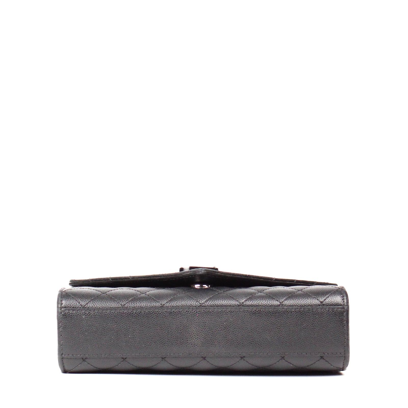 SAINT LAURENT - Sac Envelope Small full black