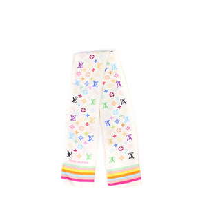 LOUIS VUITTON - LV x Takashi Murakami silk twilly