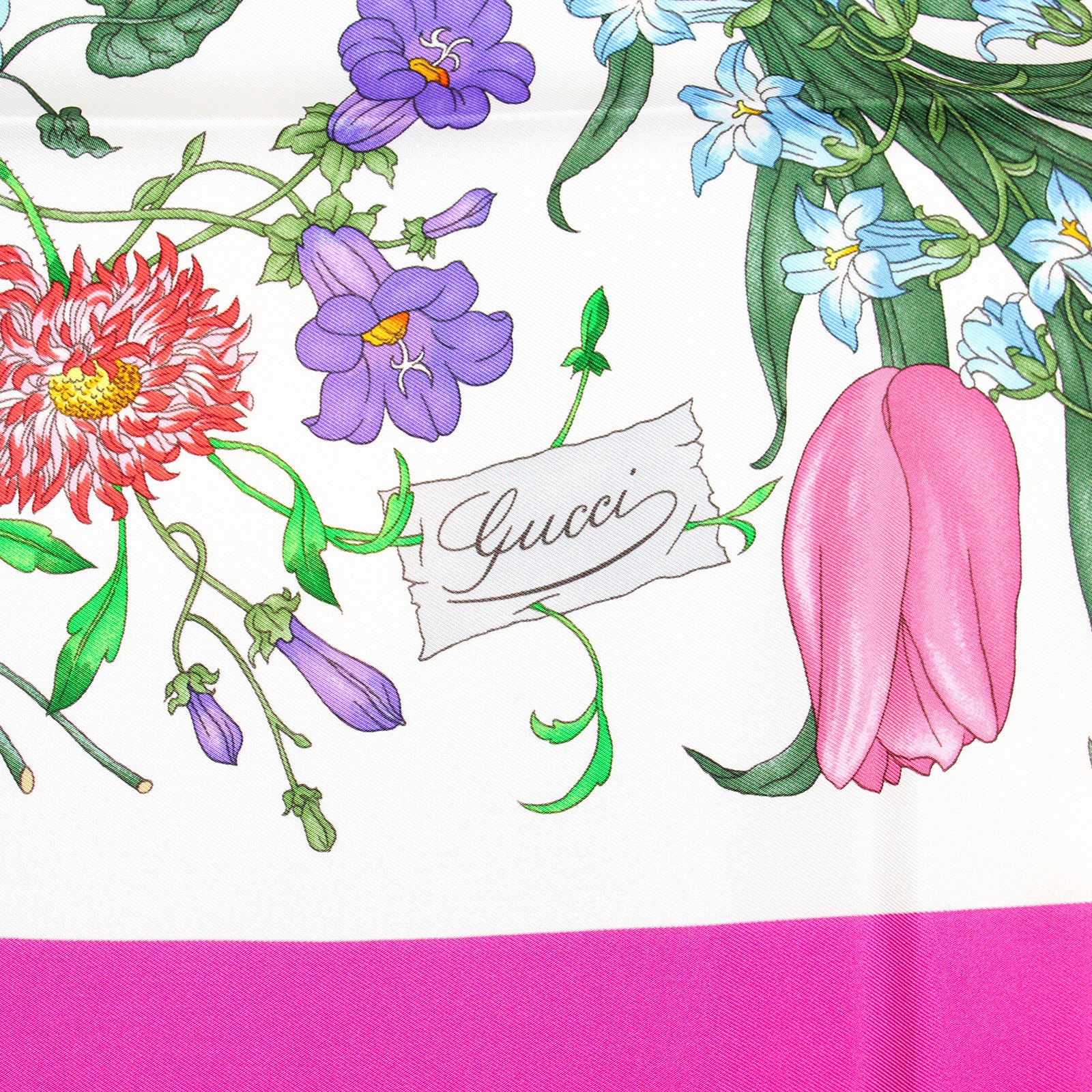 GUCCI - Silk scarf