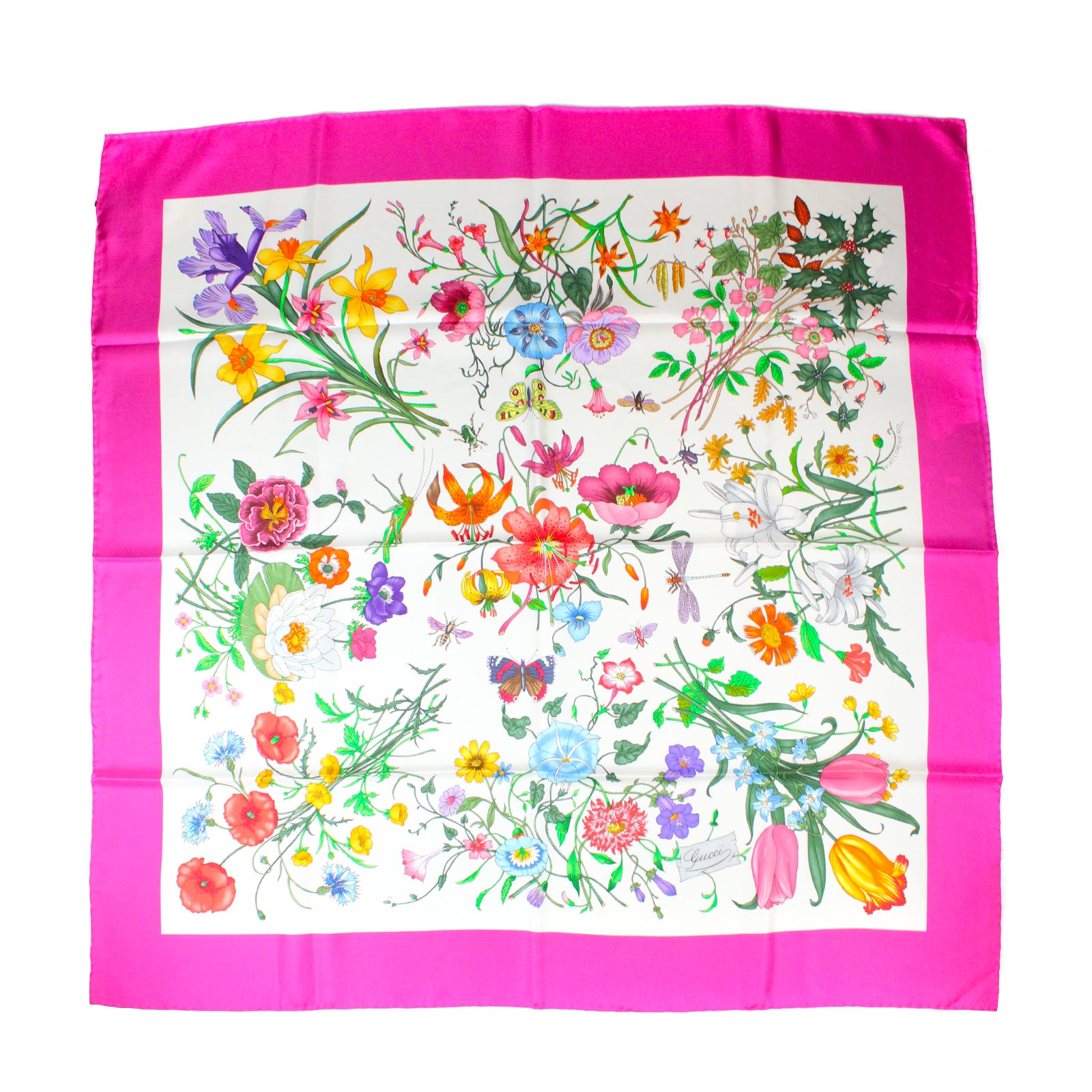 GUCCI - Silk scarf