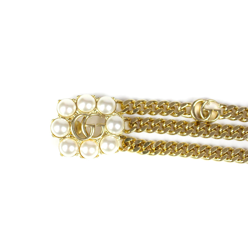 GUCCI - Bracelet triple chaîne