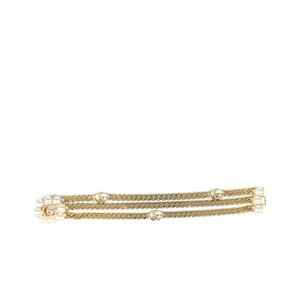 GUCCI - Bracelet triple chaîne