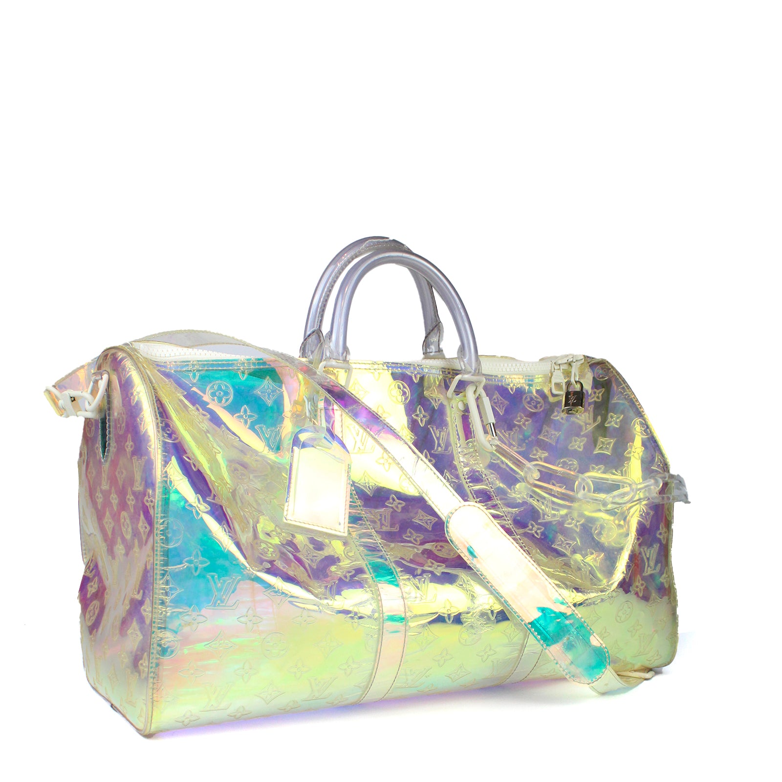 LOUIS VUITTON - Sac Keepall 50 Prism édition limitée