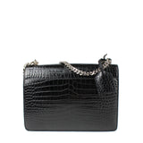 SAINT LAURENT - Sac Sunset medium embossé crocodile