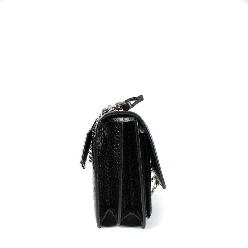 SAINT LAURENT - Sac Sunset medium embossé crocodile