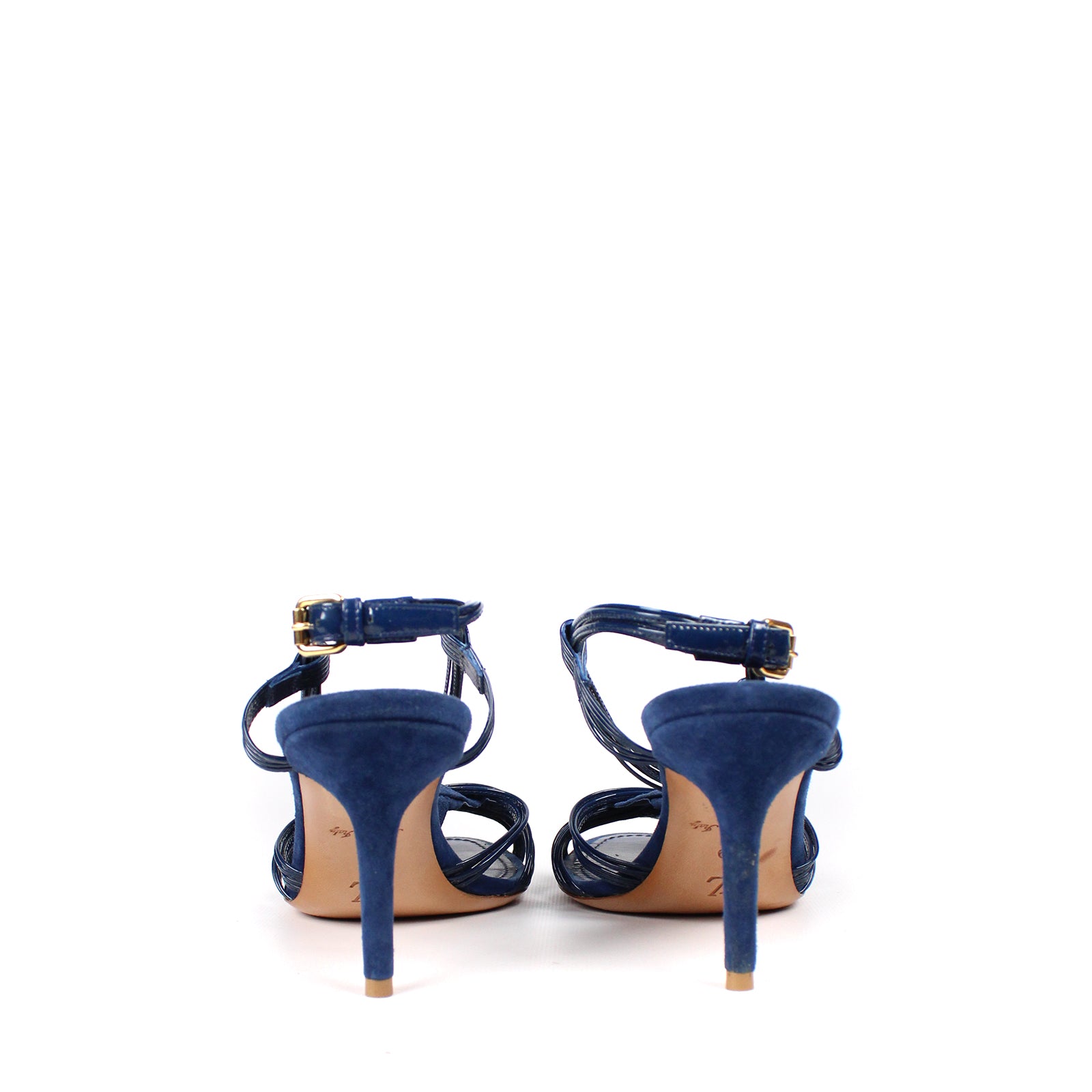 LOUIS VUITTON - Sandales à talon tressée (T39)