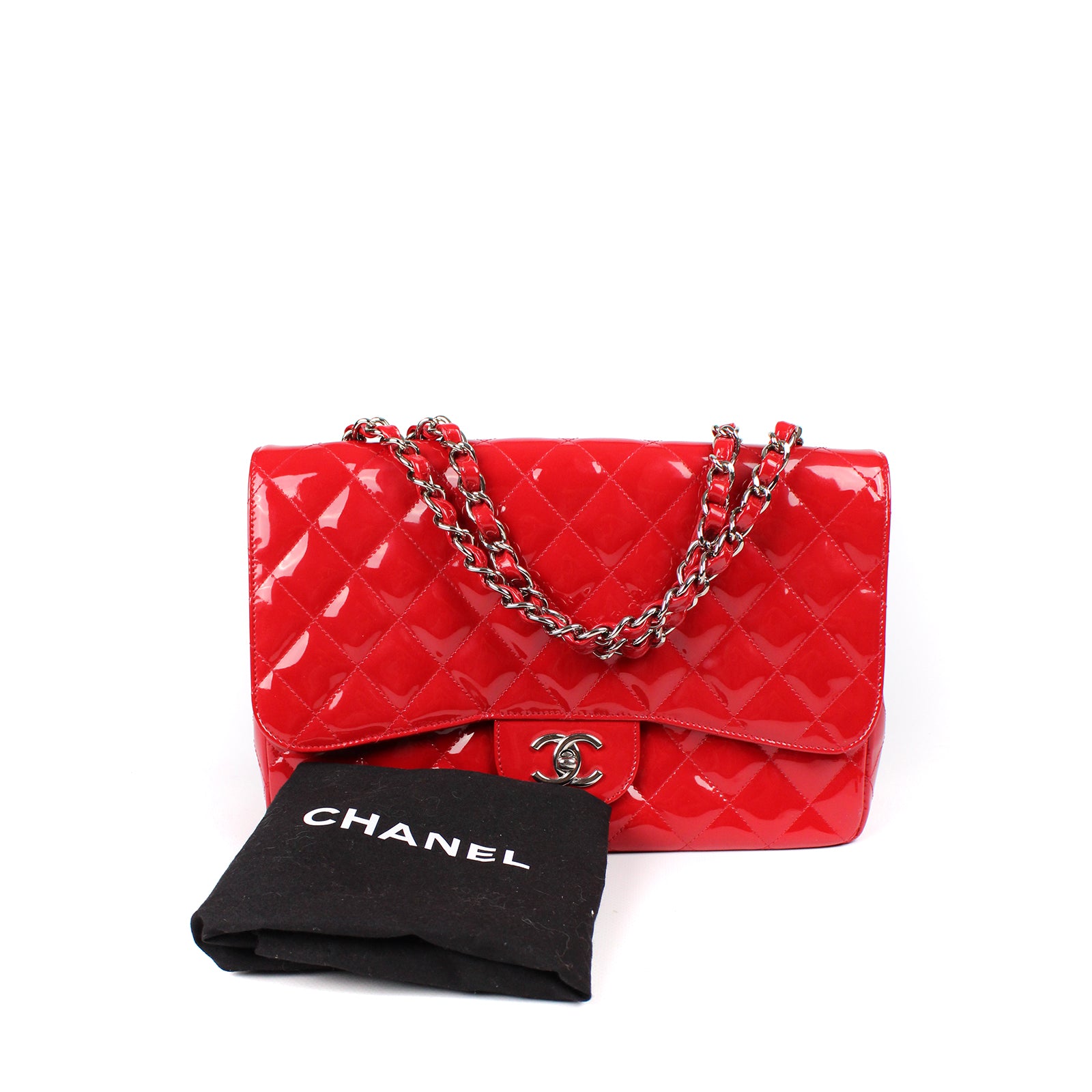 CHANEL - Timeless Maxi Jumbo bag in patent leather