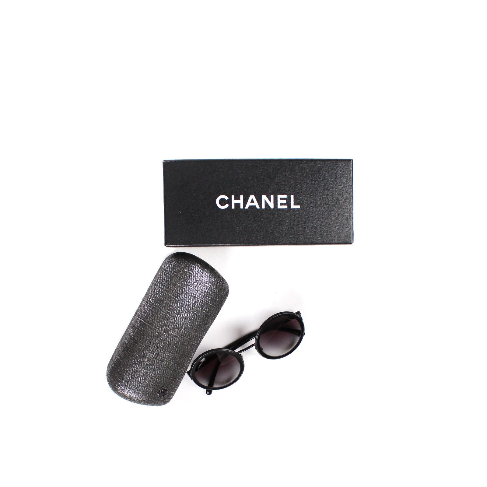 CHANEL - Lunettes de soleil rondes