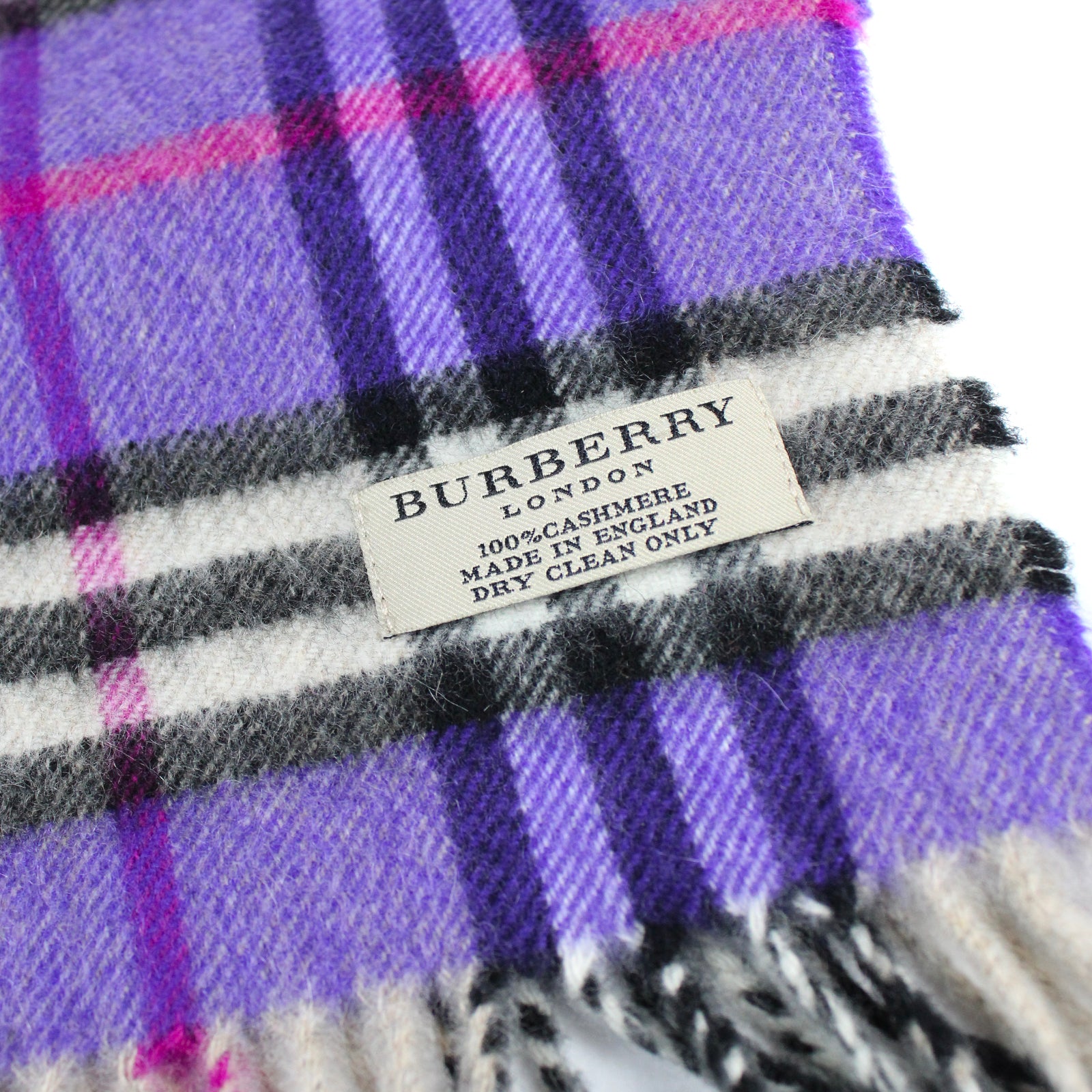 BURBERRY - Écharpe en cachemire