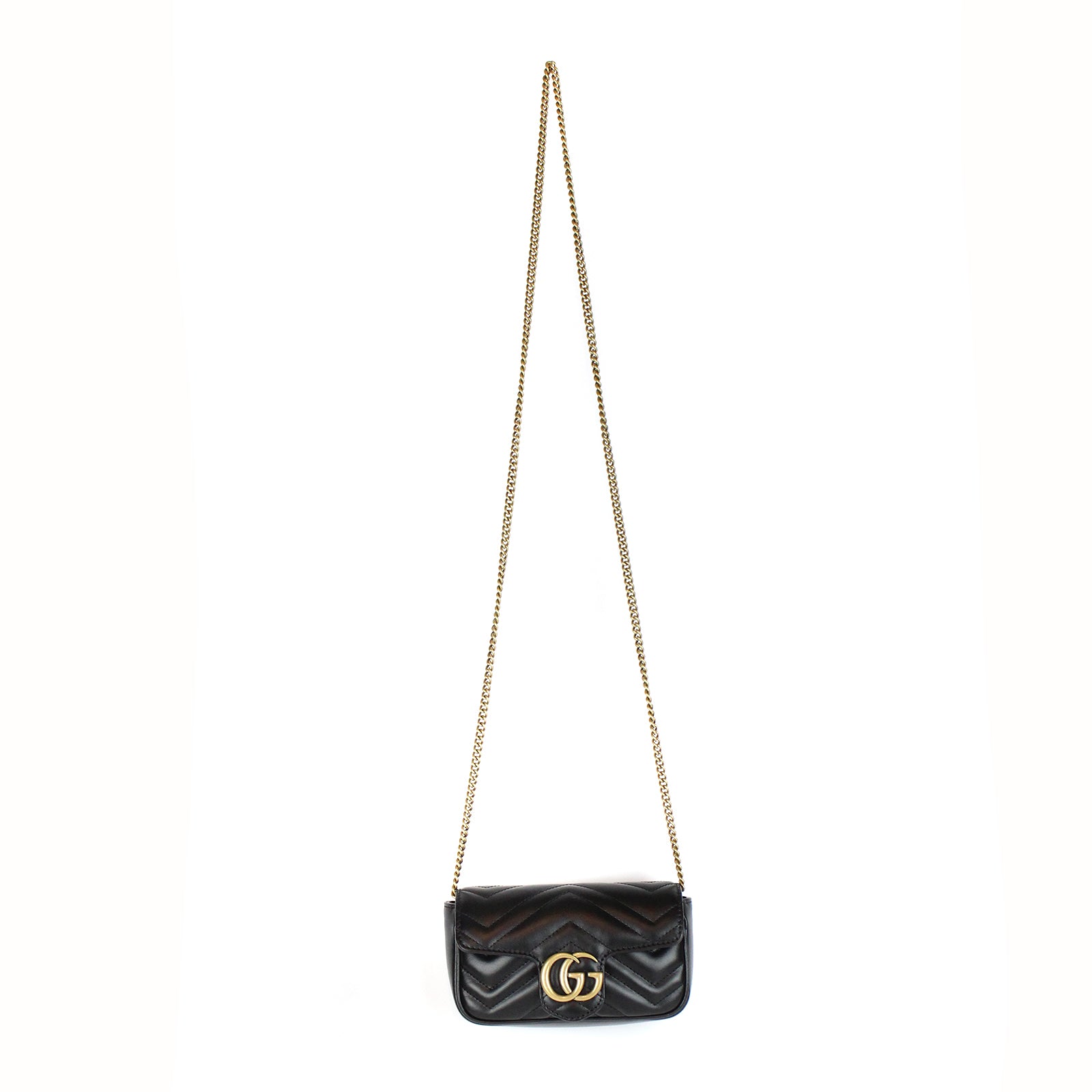 GUCCI - Sac super mini GG Marmont