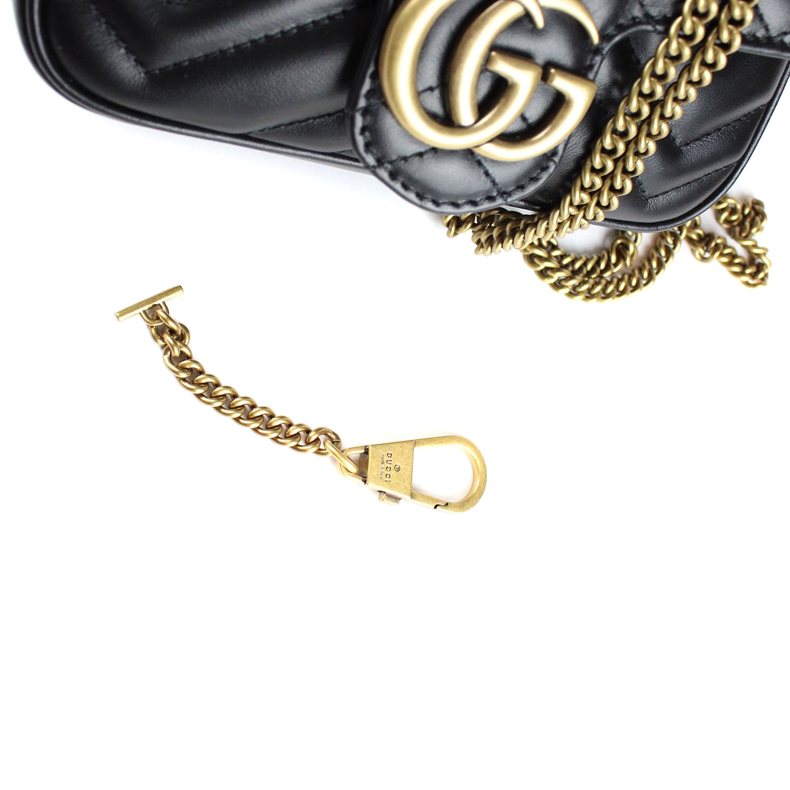 GUCCI - Sac super mini GG Marmont
