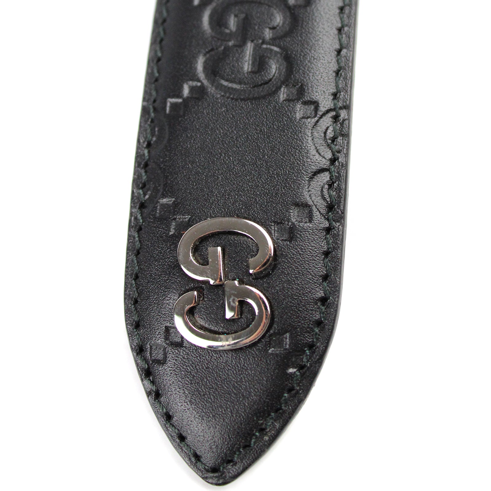 GUCCI - Signature belt with GG detail (T100)