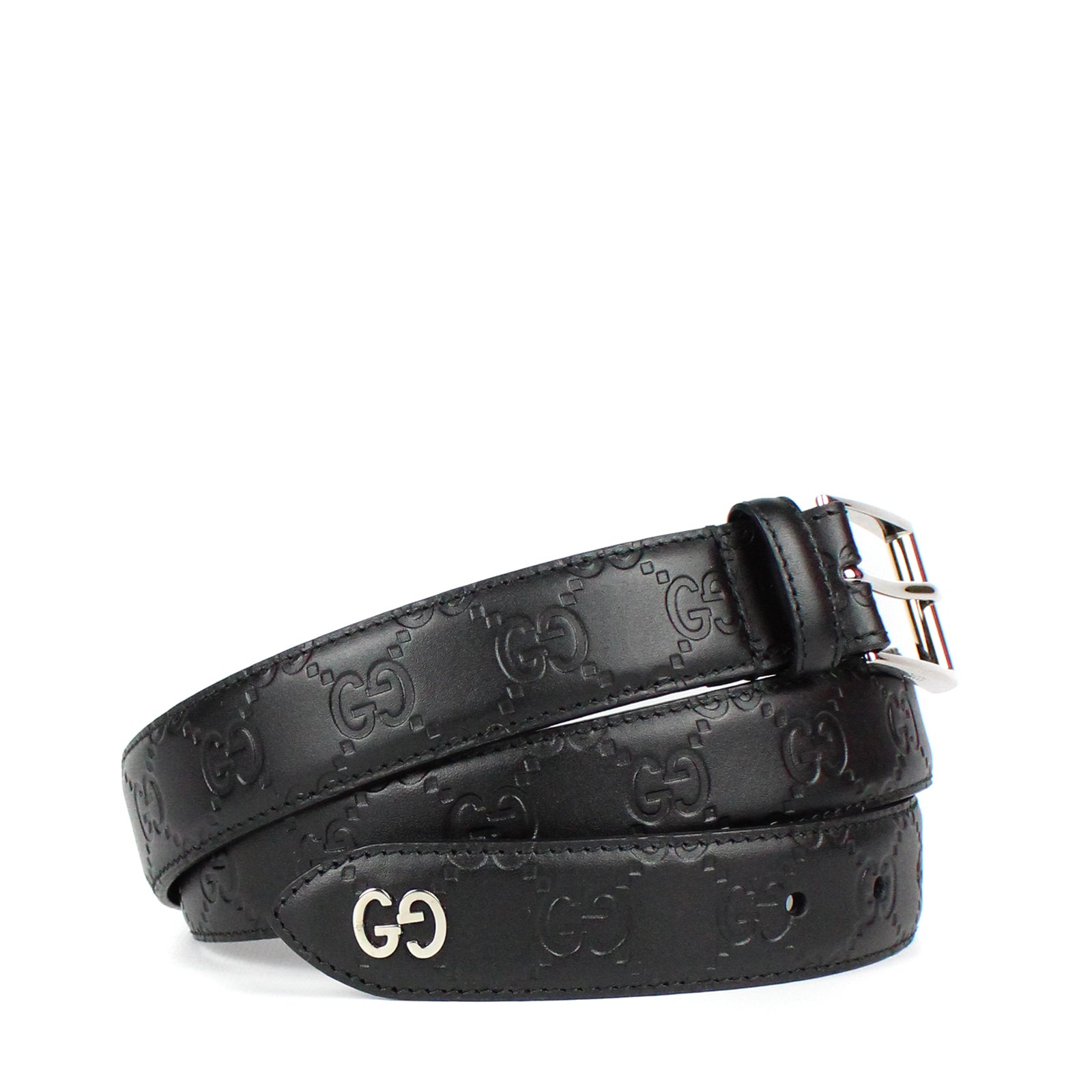 GUCCI - Signature belt with GG detail (T100)