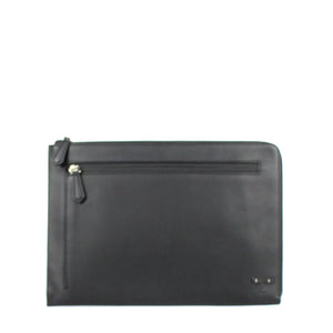 FENDI - Leather clutch