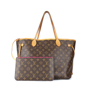 LOUIS VUITTON - Medium Neverfull tote bag