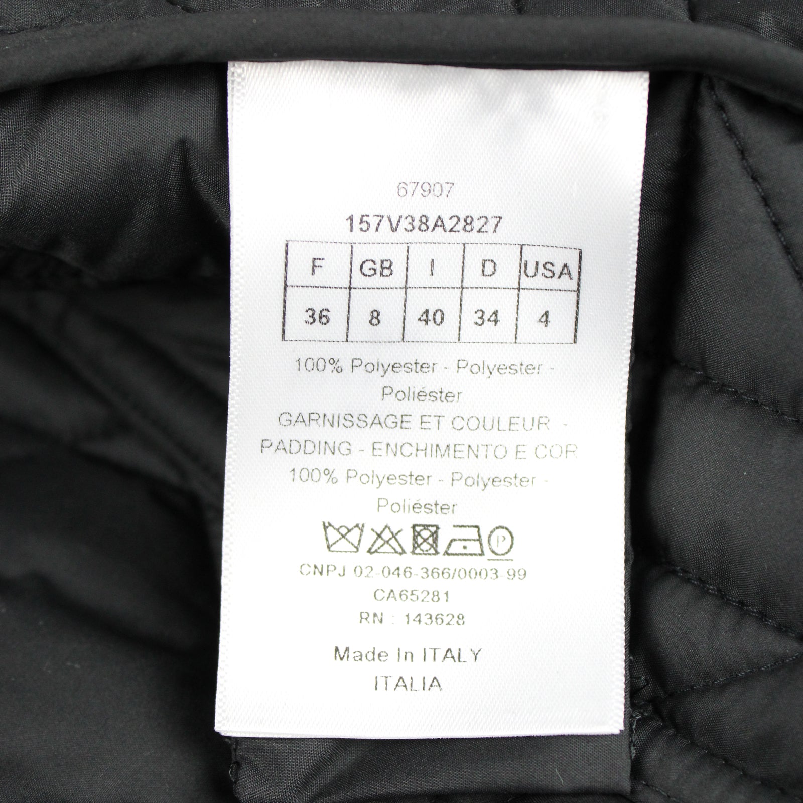DIOR - Macrocannage Bar Jacket (T36)