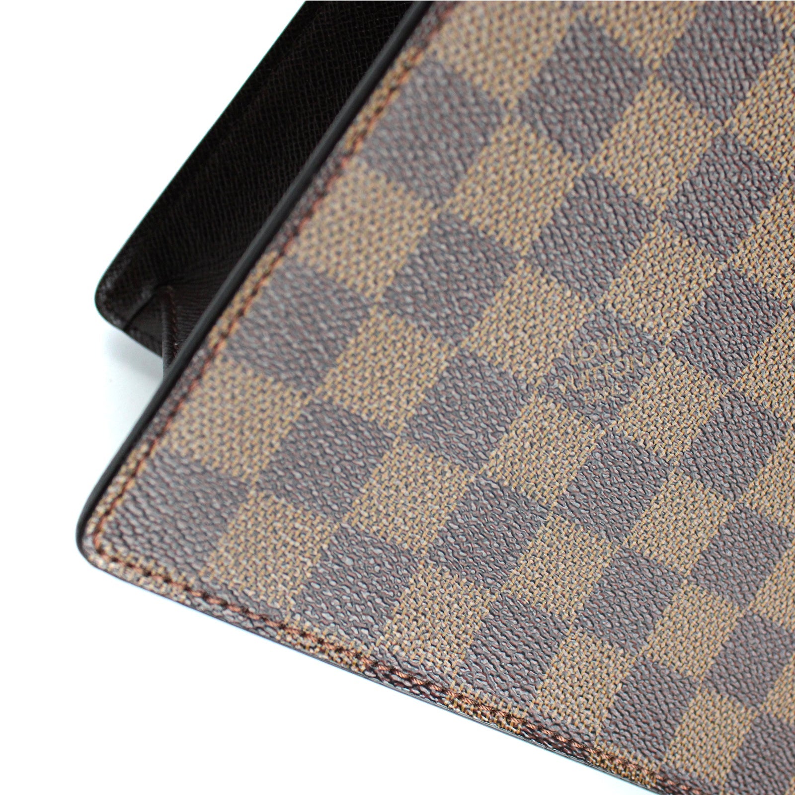 LOUIS VUITTON - Sac cabas plat damier ébène