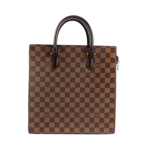 LOUIS VUITTON - Ebony checkerboard flat tote bag