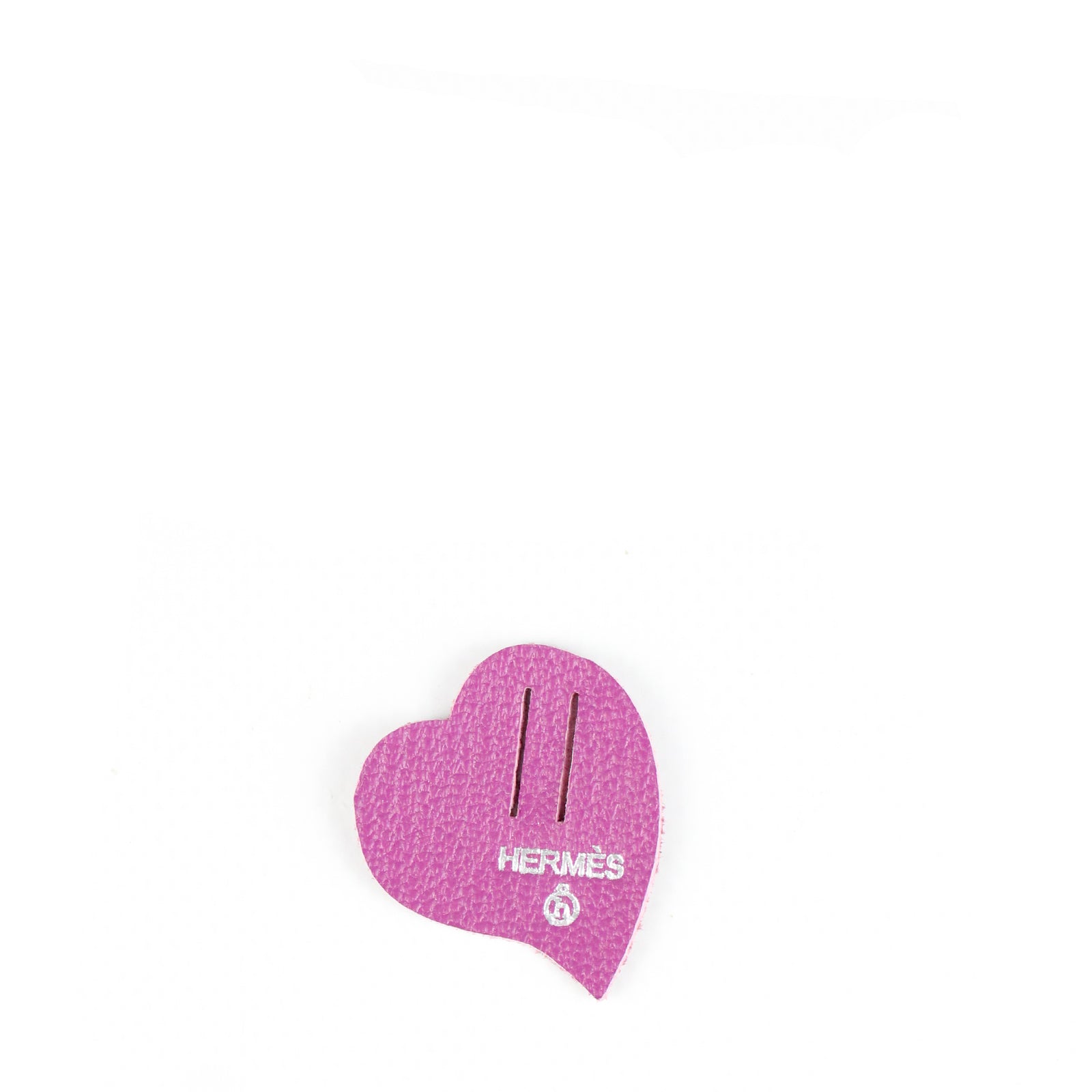HERMÈS - Bijoux de sac Petit H Coeur