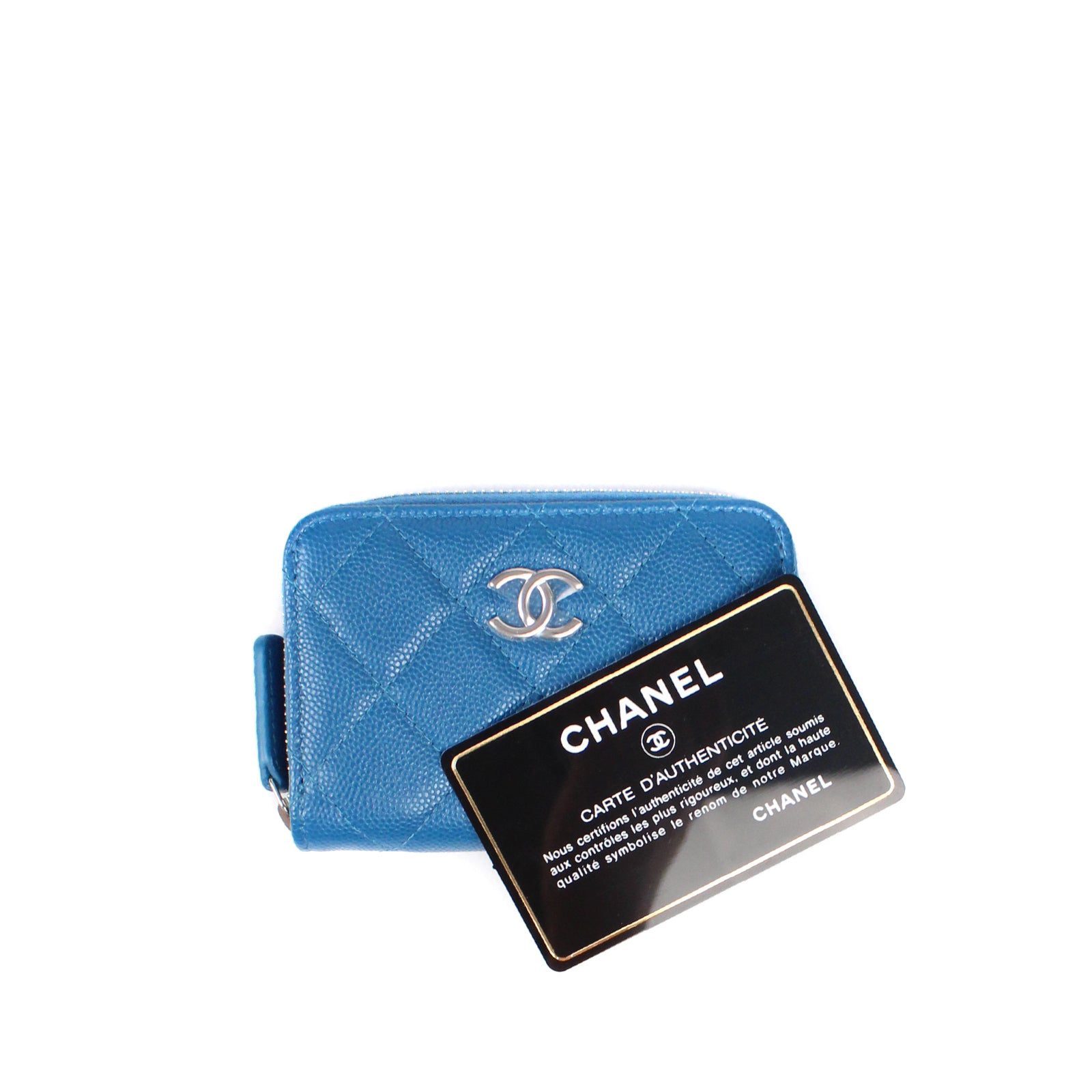 CHANEL - Portefeuille Zip Timeless
